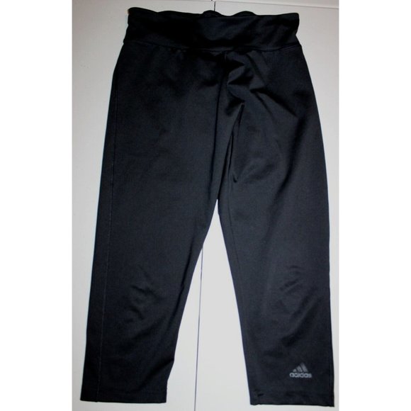 Womens adidas 3/4 Designed 2 Move D2M Tight Training leggings Small Black BQ2260 - Picture 3 of 6